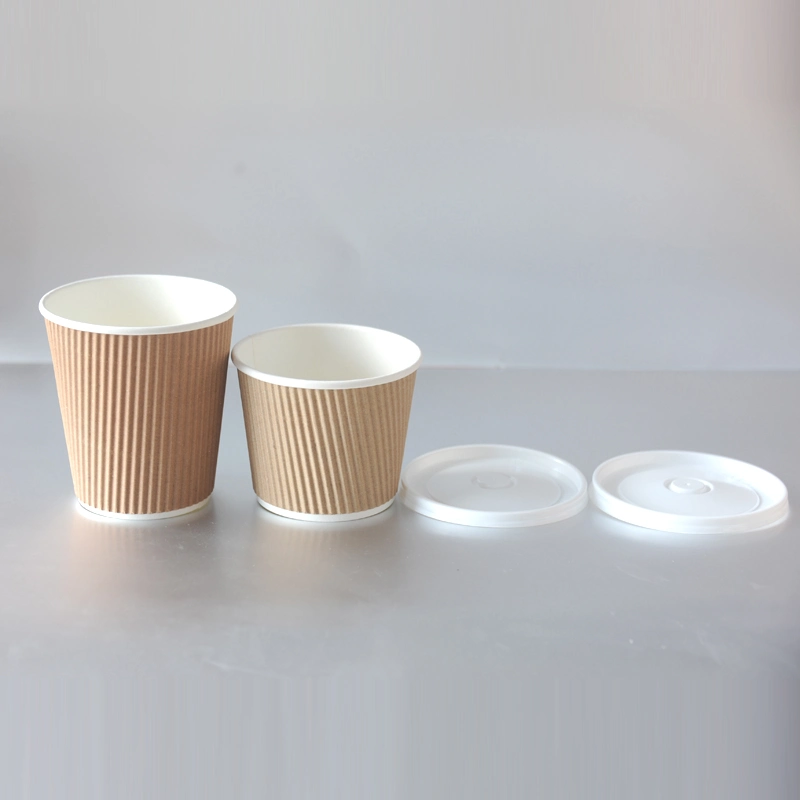 Ripple Wall Paper Cup/Hot Drinking/Coffee Cup Paper Cups