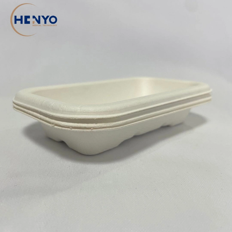 Disposable Safety 100ml Meat Tray Fruit Plate for Supermarket