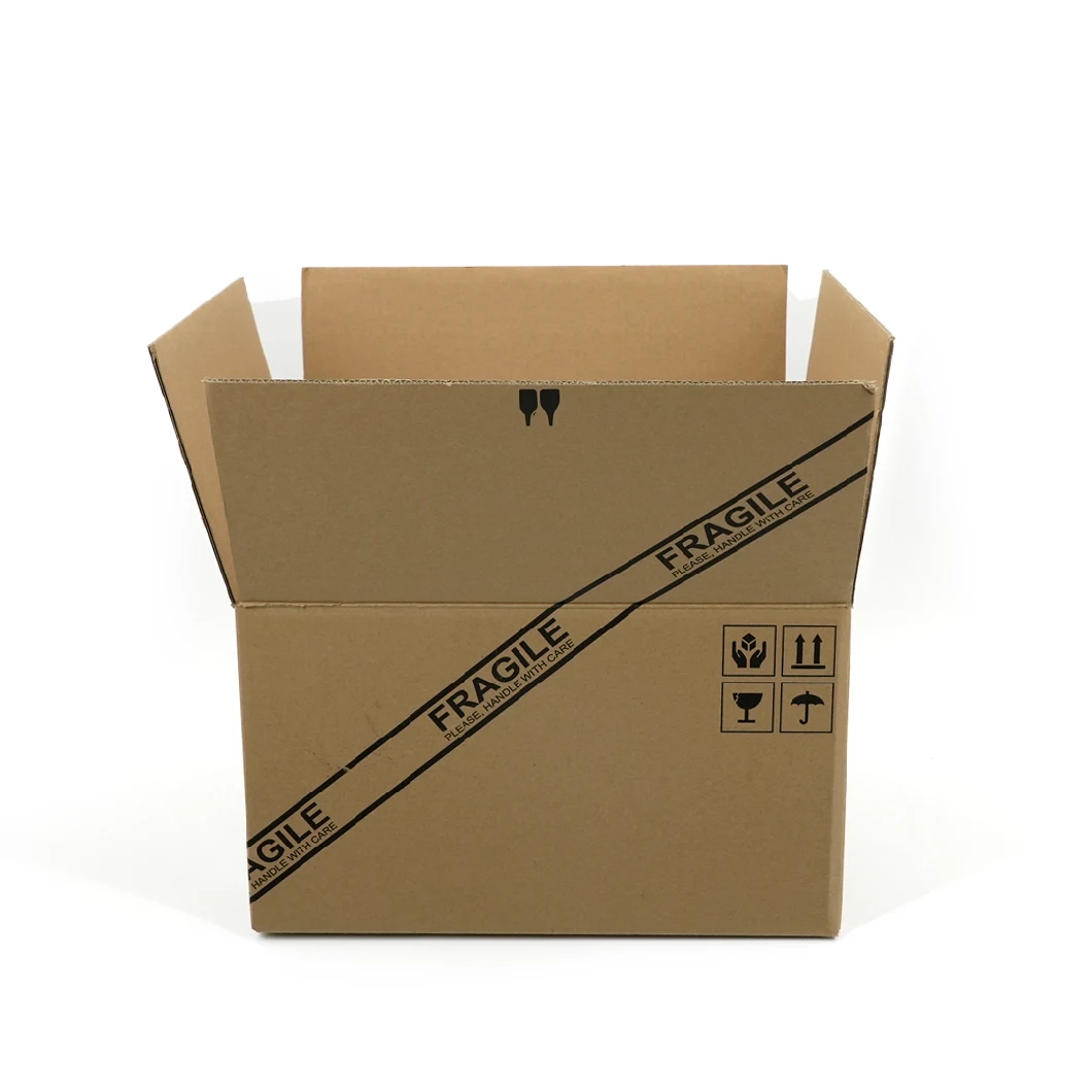 in Stock Heavy Duty Cardboard Moving Boxes Corrugated Wardrobe Big and Small Storage Carton Box