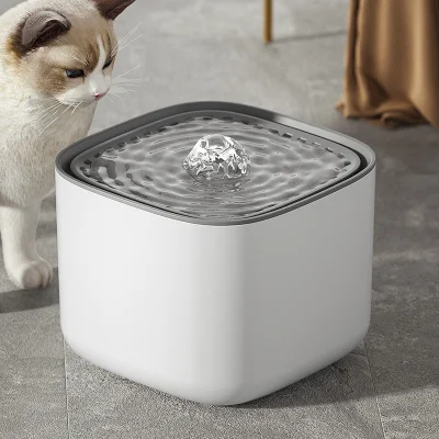 Automatischer Katzenbrunnen im neuen Design, intelligenter Futterspender für Haustiere