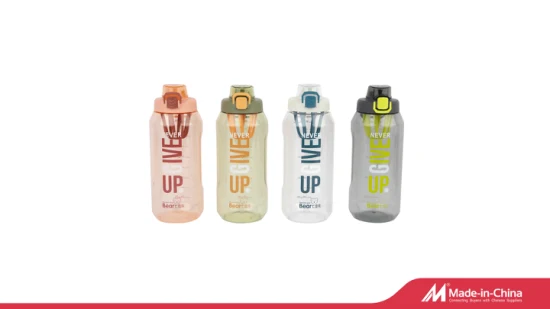 Benutzerdefinierte 2023 BPA-freie 2000-ml-Kunststoff-Wasserflasche für Sportgetränke
